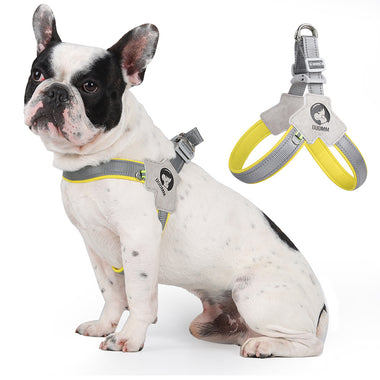 Saddle Style Dog Harness | Breathable Reflective No-Pull | 4 Colors S-XL